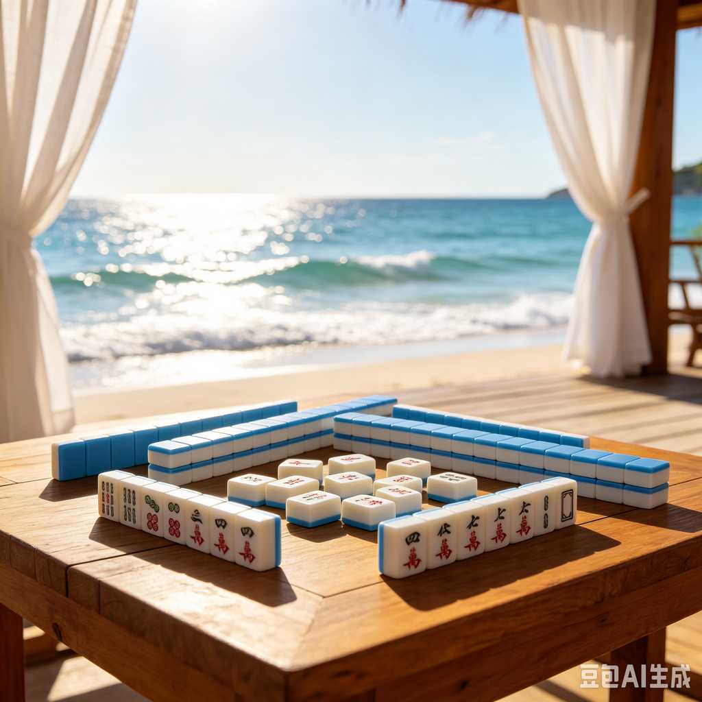 solid wood mahjong tiles
