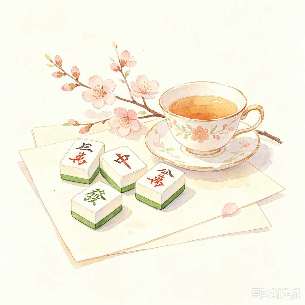 exquisite mahjong set for collection